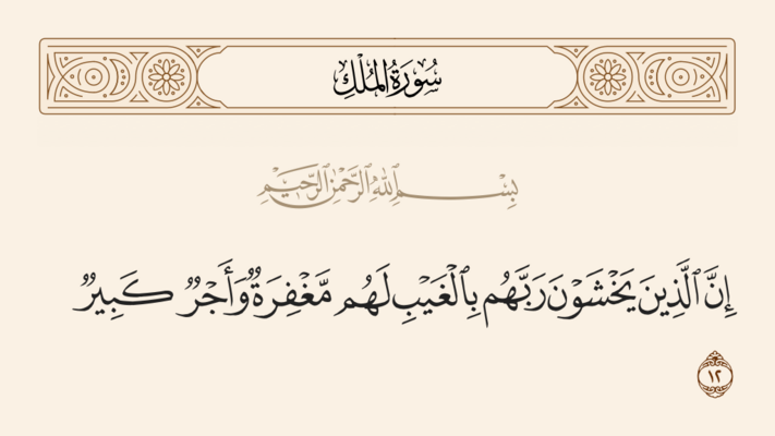 آیه ۱۲ ملک و غدیر